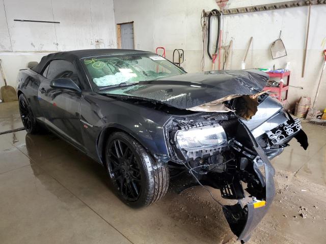 CHEVROLET CAMARO 2SS 2013 with VIN 2G1FK3DJ7D9173527 - Photo from auction