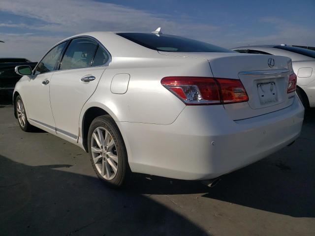 Photo 2 from auction – 2012 LEXUS ES 350 with VIN JTHBK1EG5C2490666