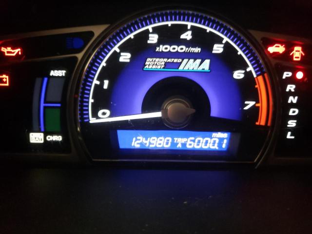 Photo 8 from auction – 2008 HONDA CIVIC HYBR with VIN JHMFA36238S007542