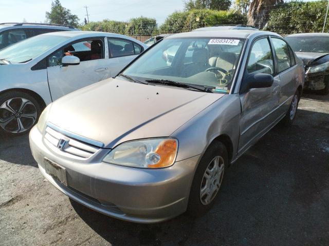 Photo 2 from auction – 2002 HONDA CIVIC LX with VIN JHMES165X2S005012