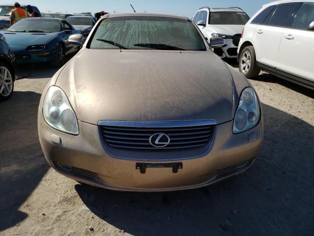 Photo 9 from auction – 2005 LEXUS SC 430 with VIN JTHFN48Y350071938