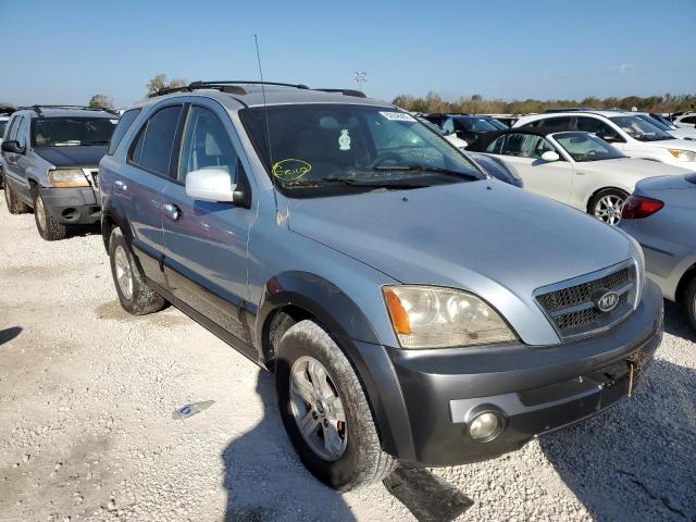 KIA SORENTO EX 2005 with VIN KNDJD733255386762 - Photo from auction