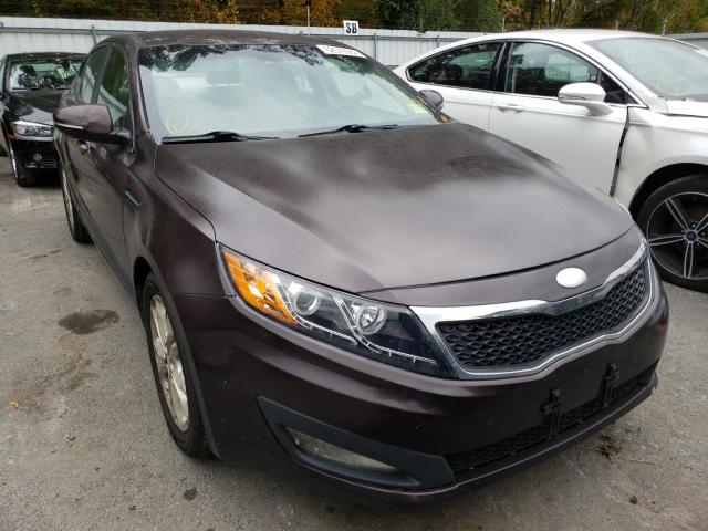 KIA OPTIMA LX 2013 with VIN 5XXGM4A76DG187142 - Photo from auction