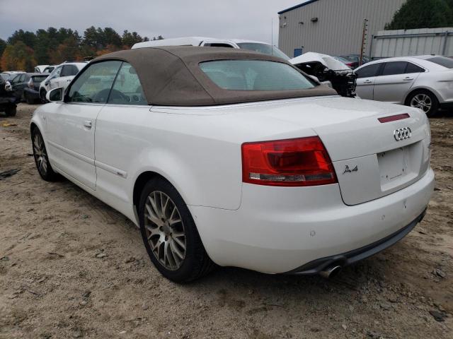 Photo 3 from auction – 2009 AUDI A4 2.0T CA with VIN WAUDF48H99K002605
