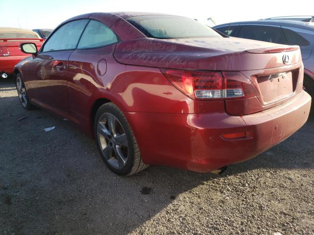 Photo 3 from auction – 2011 LEXUS IS 250 with VIN JTHFF2C29B2514663