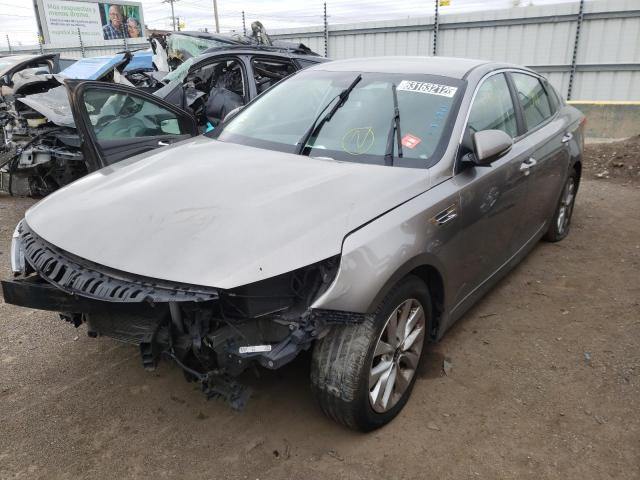 KIA OPTIMA LX 2016 with VIN 5XXGT4L39GG045482 - Photo from auction