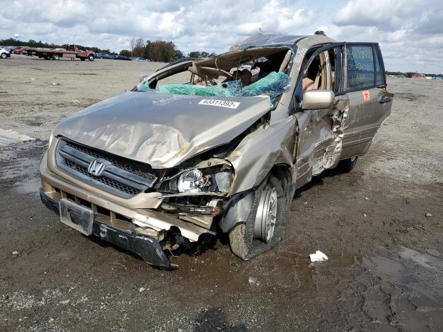 Photo 2 from auction – 2004 HONDA PILOT EXL with VIN 2HKYF18584H618389
