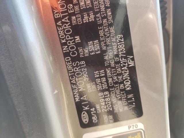 Photo 10 from auction – 2015 KIA SOUL with VIN KNDJN2A21F7138129