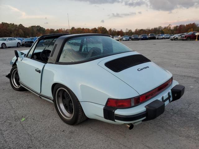 Photo 3 from auction – 1984 PORSCHE 911 CARRER with VIN WP0EB0910ES162184