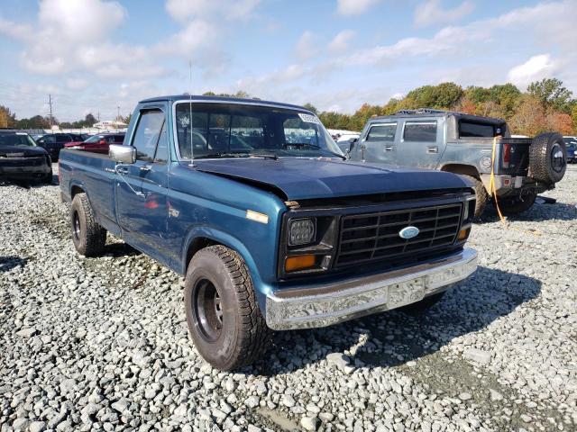 FORD F150 1985 with VIN 1FTDF15Y8FNA09772 - Photo from auction