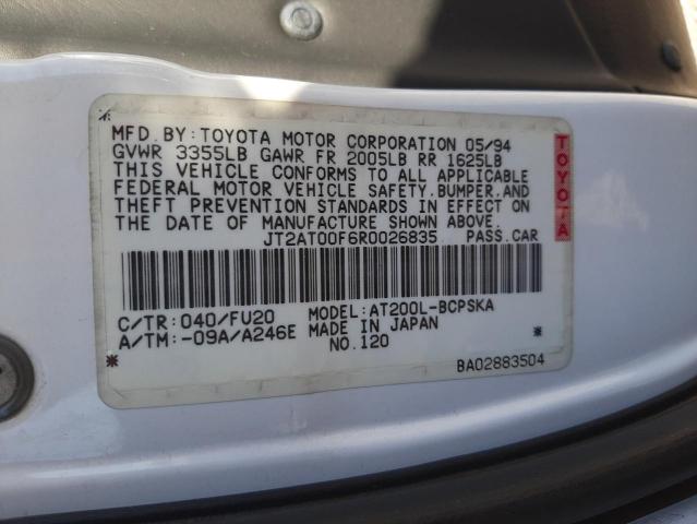 Photo 10 from auction – 1994 TOYOTA CELICA ST with VIN JT2AT00F6R0026835