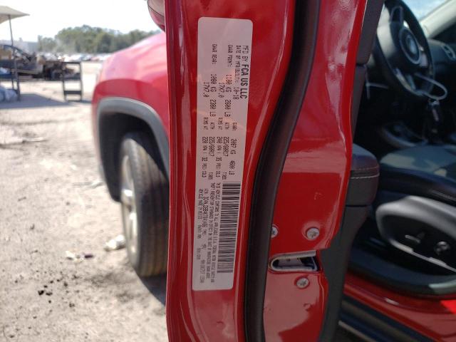 Photo 10 from auction – 2019 JEEP COMPASS LA with VIN 3C4NJDBB4KT641456