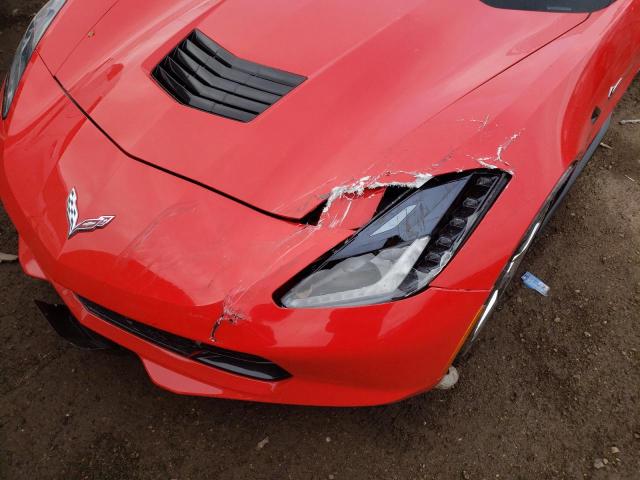 Photo 9 from auction – 2014 CHEVROLET CORVETTE S with VIN 1G1YF2D72E5102729