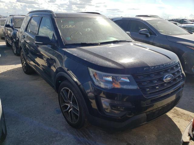 FORD EXPLORER S 2016 with VIN 1FM5K8GT7GGA83101 - Photo from auction