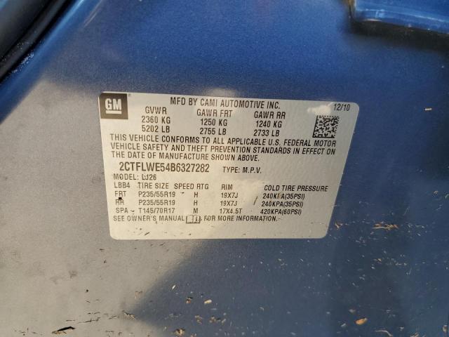Photo 10 from auction – 2011 GMC TERRAIN SL with VIN 2CTFLWE54B6327282