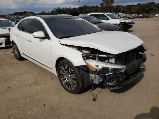 KIA CADENZA PR 2014 with VIN KNALN4D7XE5128833 - Photo from auction