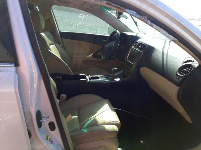 Photo 5 from auction – 2008 LEXUS IS 250 with VIN JTHBK262385084075