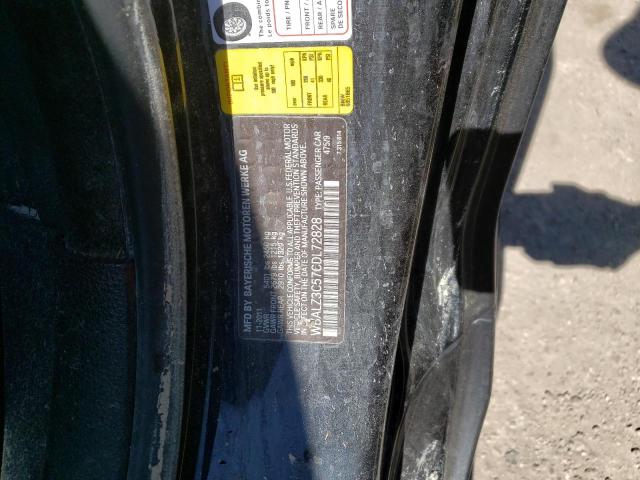Photo 10 from auction – 2012 BMW 650 I with VIN WBALZ3C57CDL72828