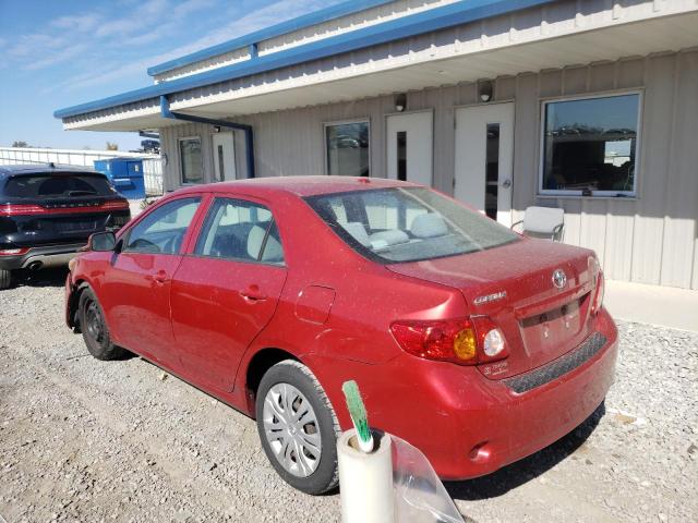 Photo 3 from auction – 2010 TOYOTA COROLLA BA with VIN 1NXBU4EE0AZ369519