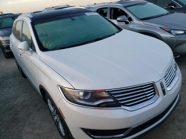 LINCOLN MKX RESERV 2016 with VIN 2LMTJ6LR9GBL62778 - Photo from auction