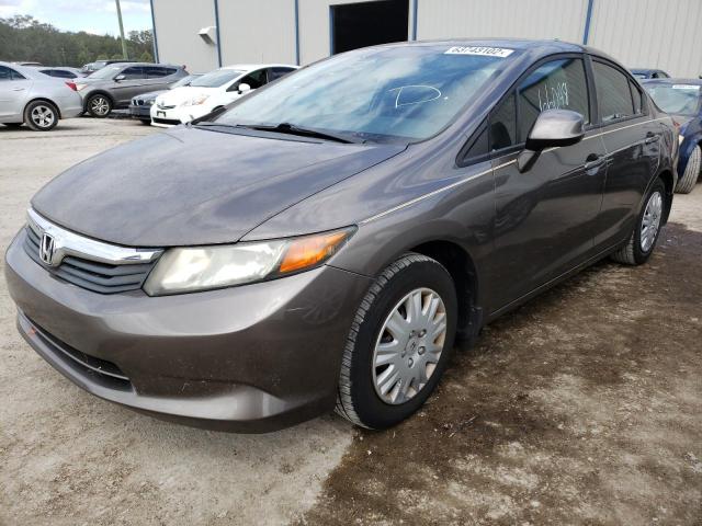 Photo 2 from auction – 2012 HONDA CIVIC LX with VIN 19XFB2F54CE017639