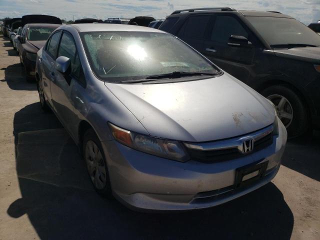 HONDA CIVIC LX 2012 with VIN 19XFB2F57CE004786 - Photo from auction
