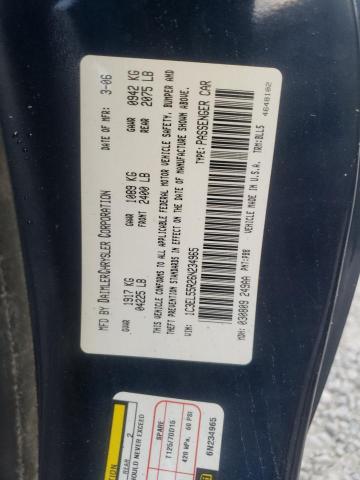 Photo 10 from auction – 2006 CHRYSLER SEBRING TO with VIN 1C3EL55R26N234965