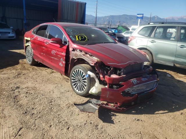 FORD FUSION TIT 2017 with VIN 3FA6P0SU9HR379782 - Photo from auction