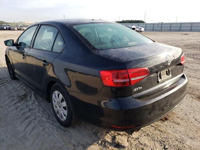 Photo 3 from auction – 2015 VOLKSWAGEN JETTA BASE with VIN 3VW2K7AJ7FM309017