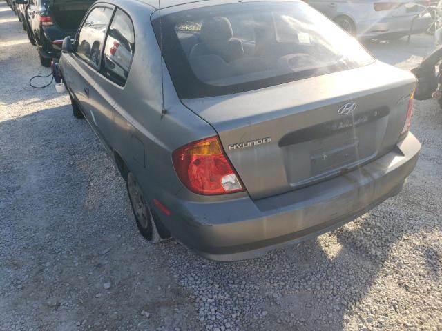 Photo 3 from auction – 2003 HYUNDAI ACCENT L with VIN KMHCF35C63U253400