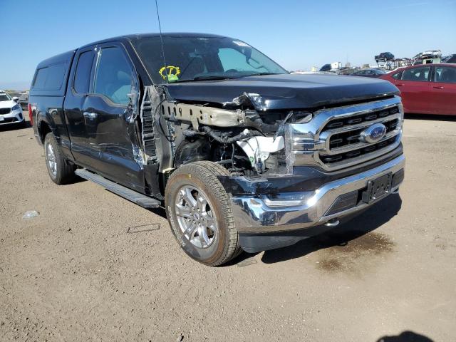 FORD F150 SUPER 2021 with VIN 1FTEX1EP7MFC49010 - Photo from auction