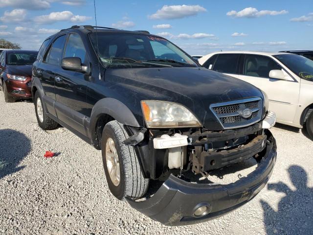 KIA SORENTO EX 2005 with VIN KNDJD733955384569 - Photo from auction
