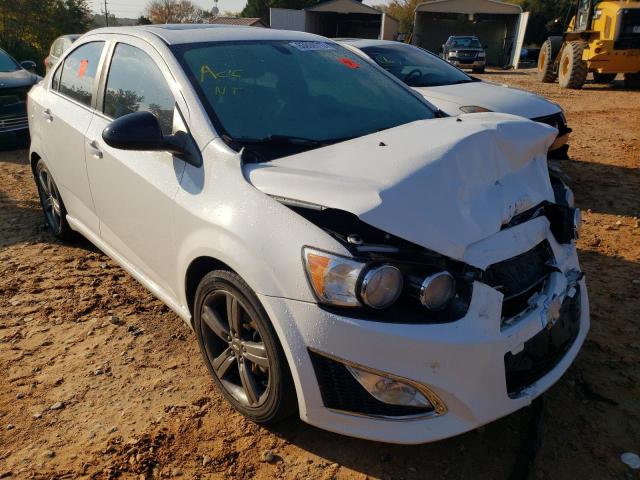 CHEVROLET SONIC RS 2014 with VIN 1G1JG5SB3E4179073 - Photo from auction