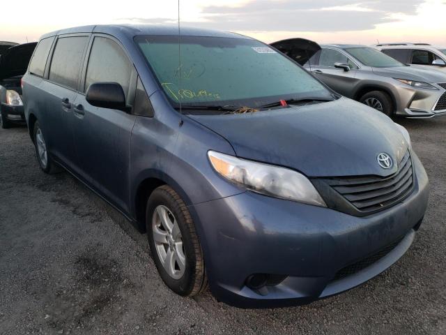 TOYOTA SIENNA 2014 with VIN 5TDZK3DC7ES452605 - Photo from auction