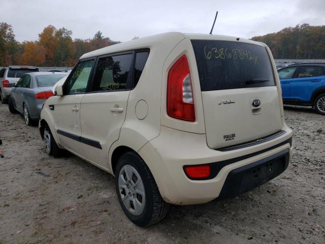 Photo 3 from auction – 2013 KIA SOUL with VIN KNDJT2A5XD7558016