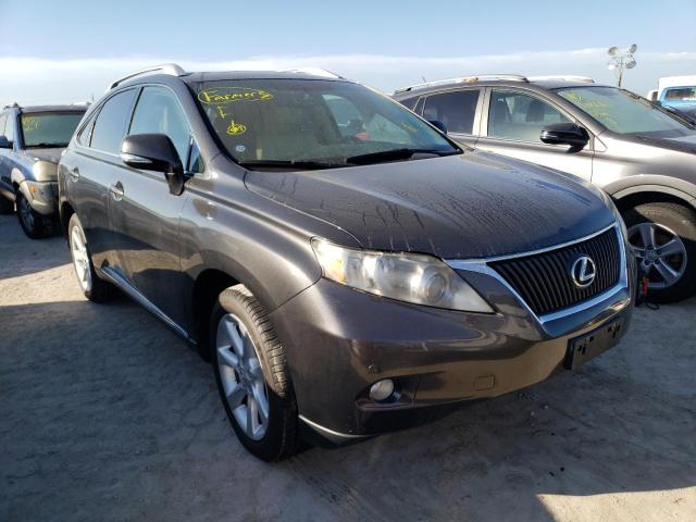 LEXUS RX 350 2010 with VIN 2T2BK1BA2AC051257 - Photo from auction