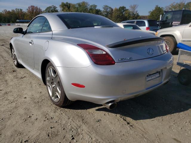 Photo 3 from auction – 2006 LEXUS SC 430 with VIN JTHFN48Y269005023