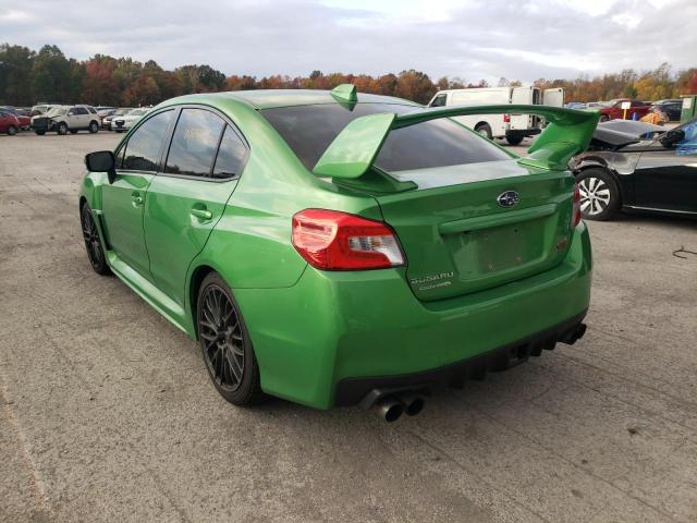 Photo 3 from auction – 2017 SUBARU WRX STI with VIN JF1VA2V64H9819988