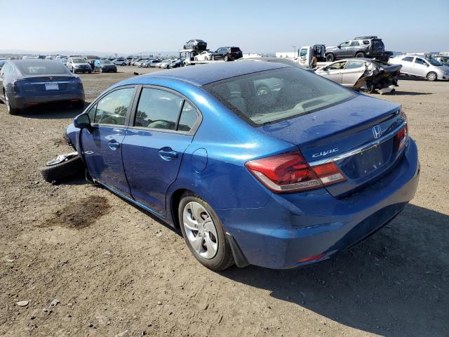 Photo 3 from auction – 2013 HONDA CIVIC LX with VIN 19XFB2F51DE259712