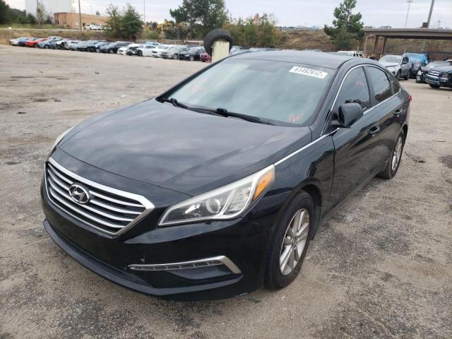 Photo 2 from auction – 2015 HYUNDAI SONATA SE with VIN 5NPE24AF0FH257147