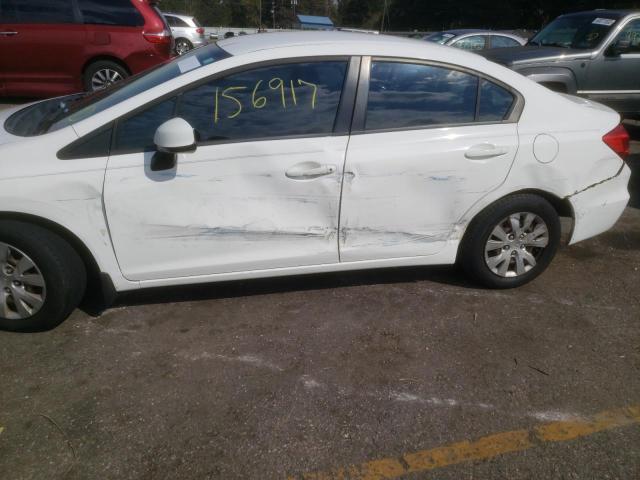 Photo 9 from auction – 2012 HONDA CIVIC LX with VIN 19XFB2F58CE021807