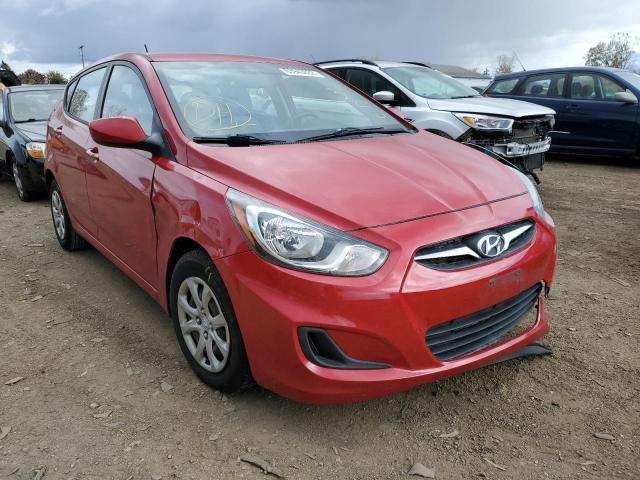 HYUNDAI ACCENT GLS 2014 with VIN KMHCT5AE4EU165542 - Photo from auction