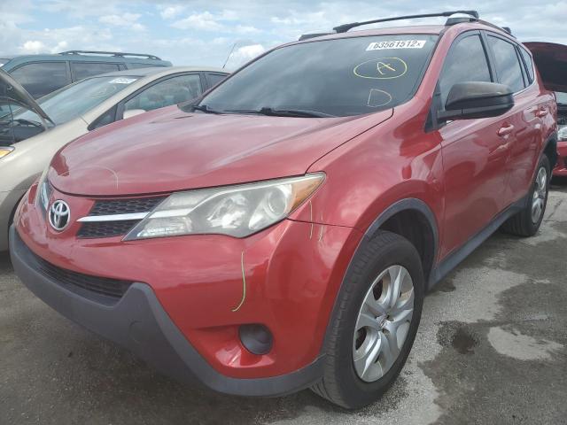 Photo 2 from auction – 2013 TOYOTA RAV4 LE with VIN 2T3ZFREV1DW054567