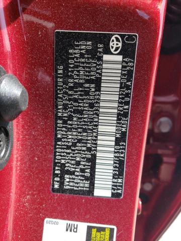 Photo 10 from auction – 2022 TOYOTA COROLLA LE with VIN 5YFEPMAEXNP336299
