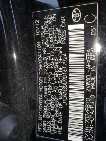 Photo 10 from auction – 2013 TOYOTA PRIUS with VIN JTDKN3DU9D1617924