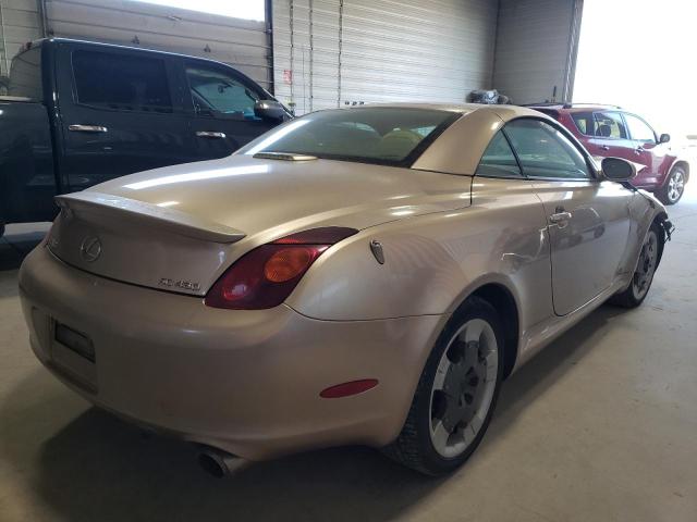 Photo 4 from auction – 2004 LEXUS SC 430 with VIN JTHFN48Y640059782