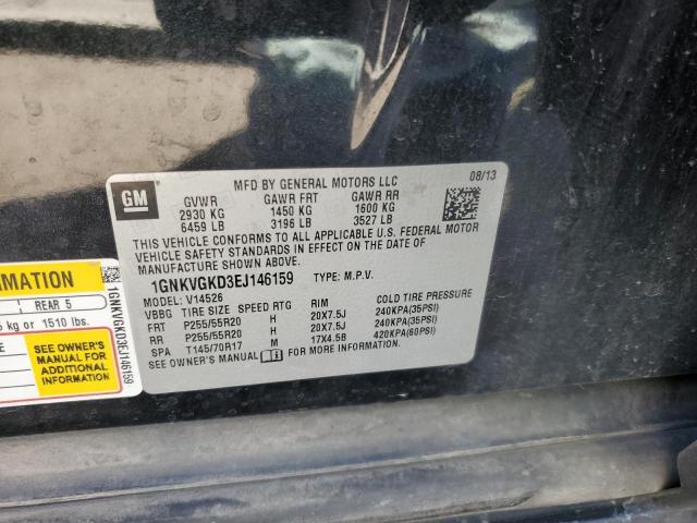 Photo 10 from auction – 2014 CHEVROLET TRAVERSE L with VIN 1GNKVGKD3EJ146159