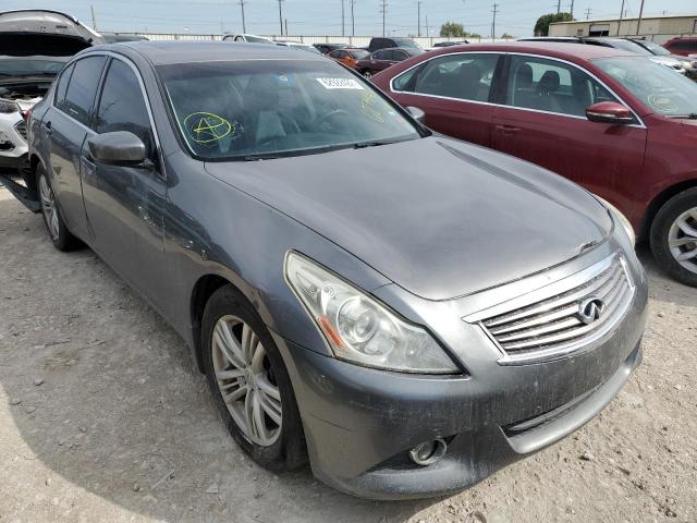 INFINITI G37 BASE 2012 with VIN JN1CV6AP3CM627935 - Photo from auction