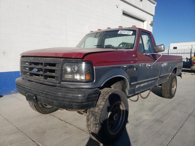 Photo 2 from auction – 1992 FORD F250 with VIN 2FTHF26G3NCA41465