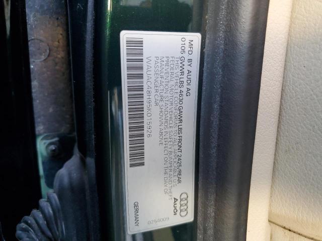 Photo 10 from auction – 2005 AUDI A4 1.8 CAB with VIN WAUAC48H95K015926